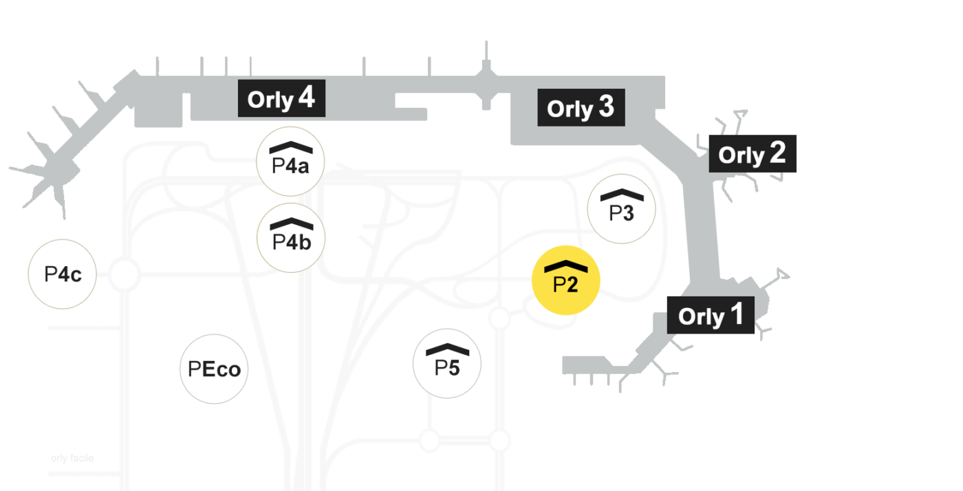 Parken Airport Paris Orly Terminal2 www.orly-aeroport.fr